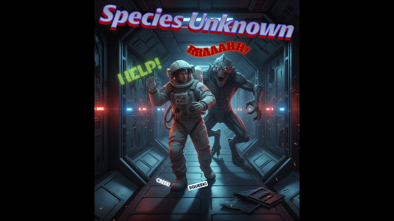 Stuck On Spaceship With No Weapons & Huge Scary Alien Mutation Species Unknown Demo #gaming
