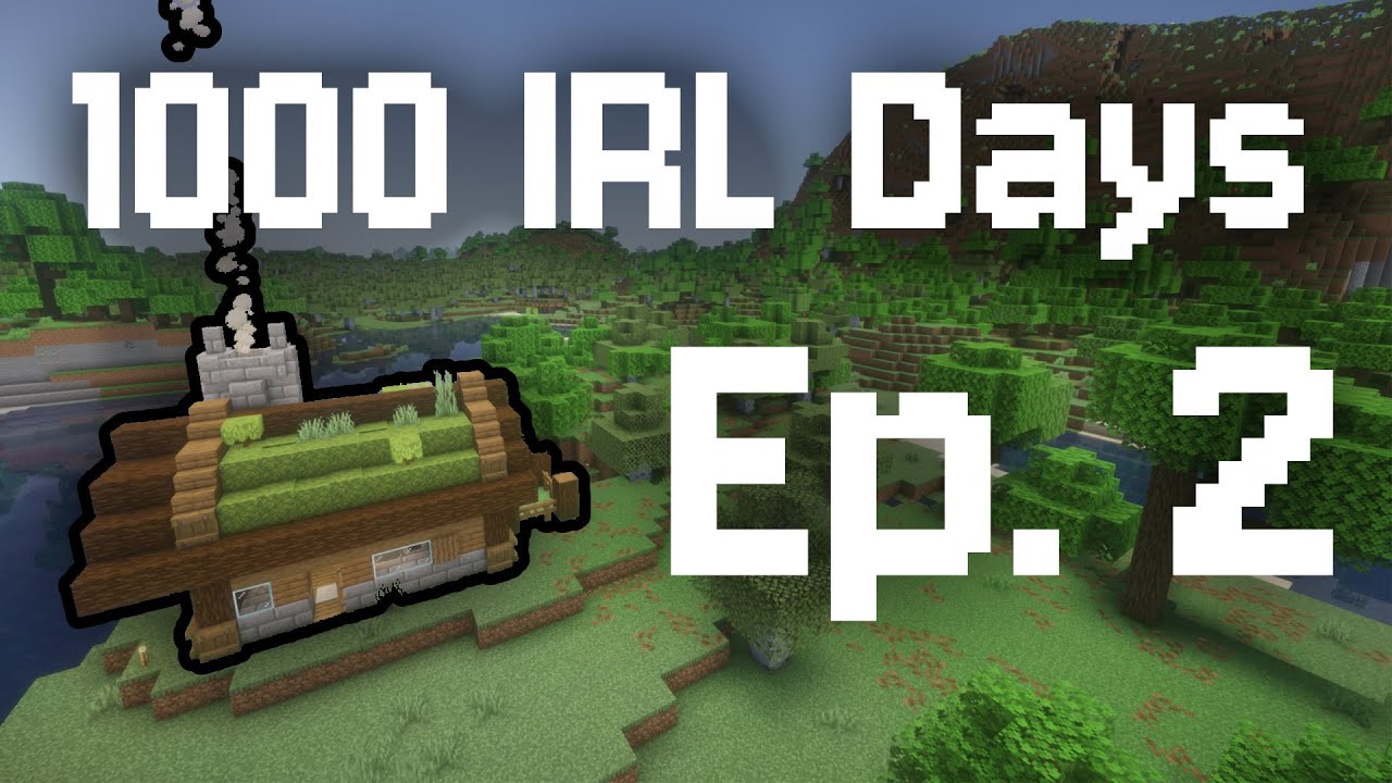 Ep.2 - An Adventure for the Ages (and moss) - 1000 IRL Day minecraft