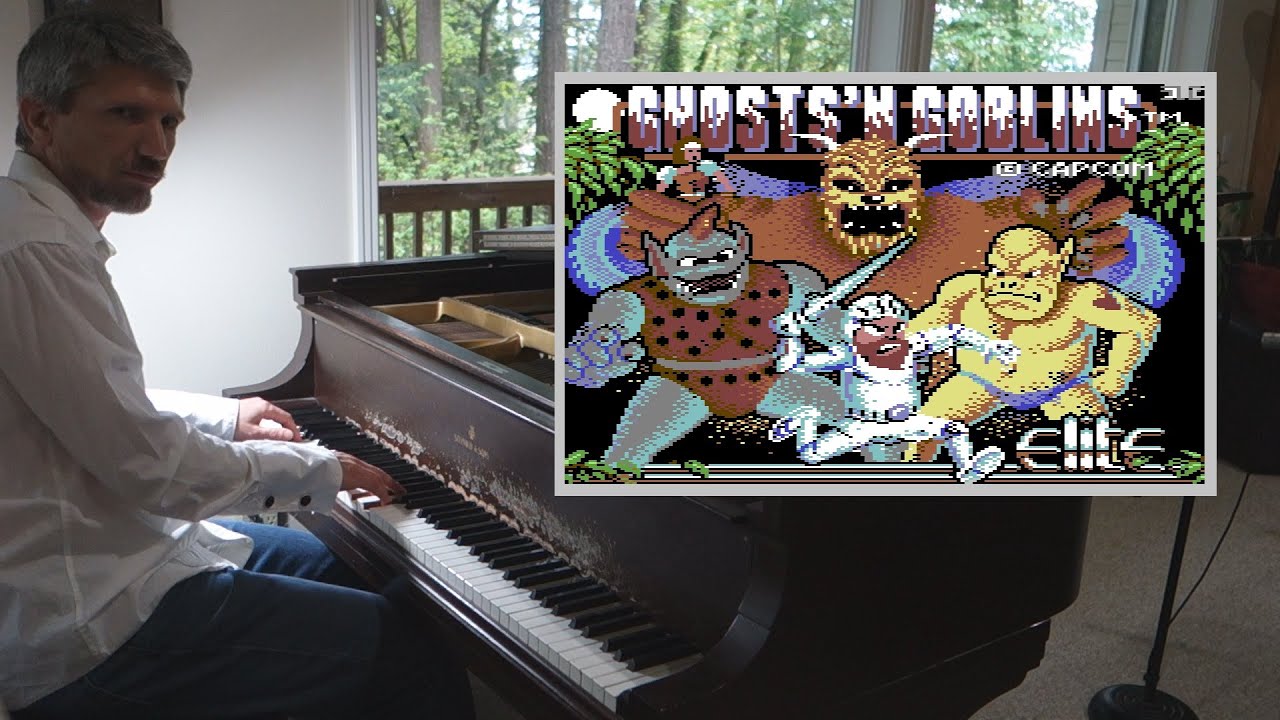 Ghosts 'n Goblins C64 piano arrangement