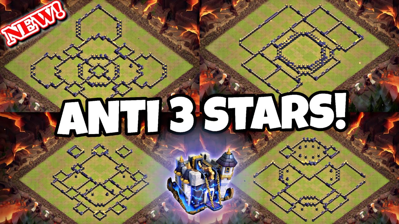 TOP-10 SUPER STRONG TH18 LEGEND BASES || TH18 TROPHY PUSHING BASE ANTI 3 STAR || TH18 BASE 2026