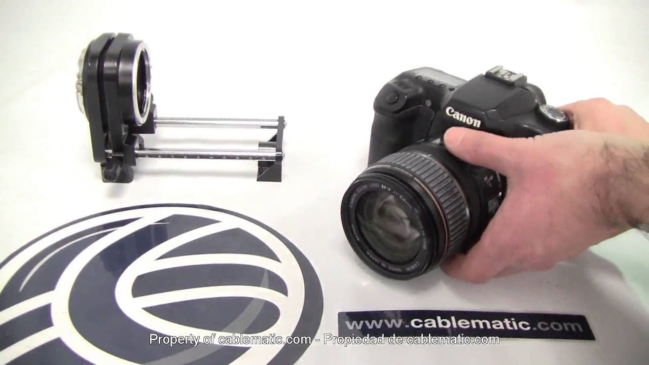 Fuelle de extensión de objetivo para Canon® distribuido por CABLEMATIC ®