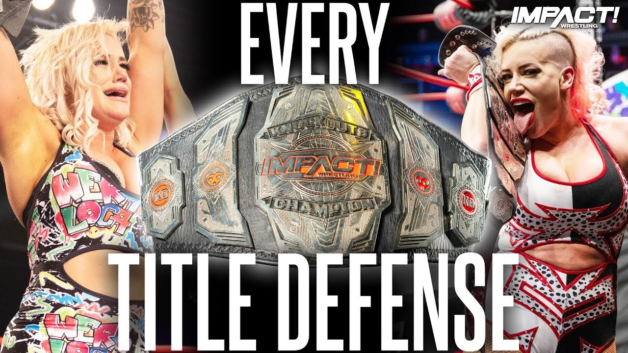 Every Title Defense of Taya Valkyrie's HISTORIC Knockouts Championship Reign! | IMPACT Wrestling