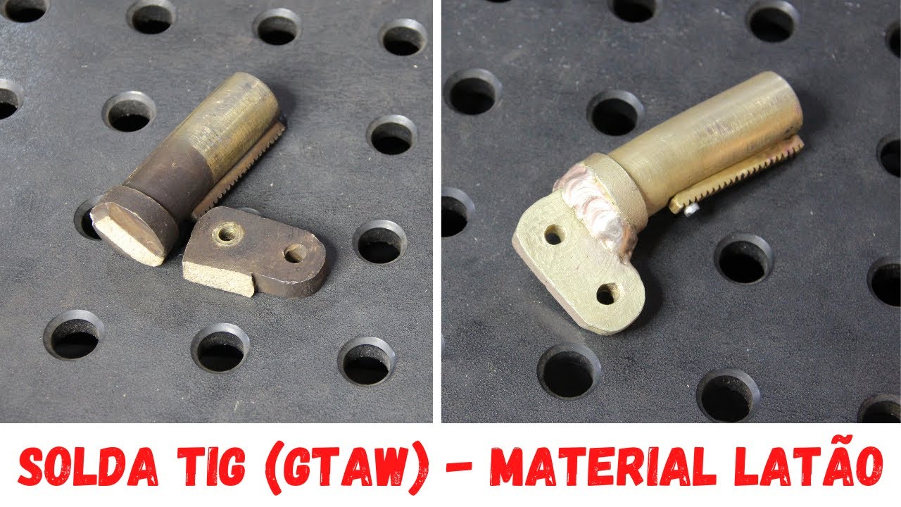 Solda TIG (GTAW) - Material Latão