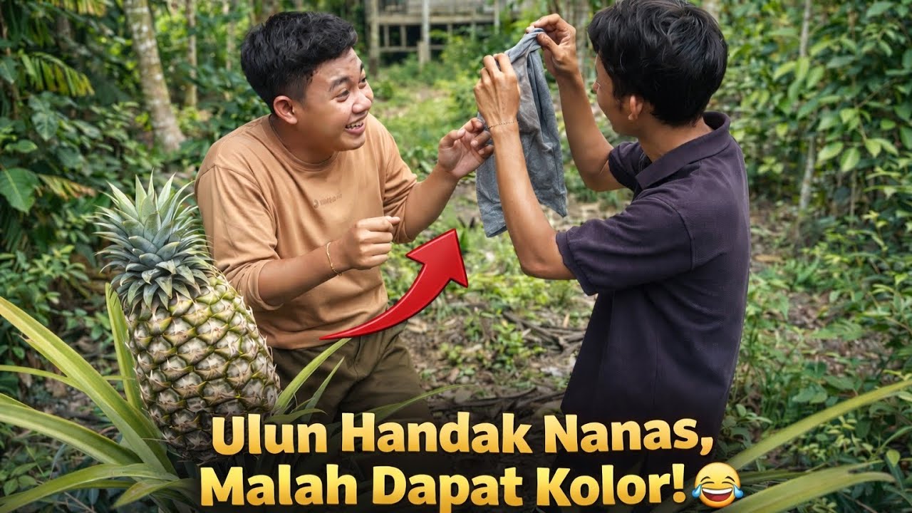 Ulun Handak Nanas, Malah Dapat Kolor! 😂 | Niat Ambil Nanas, Berujung Kabur