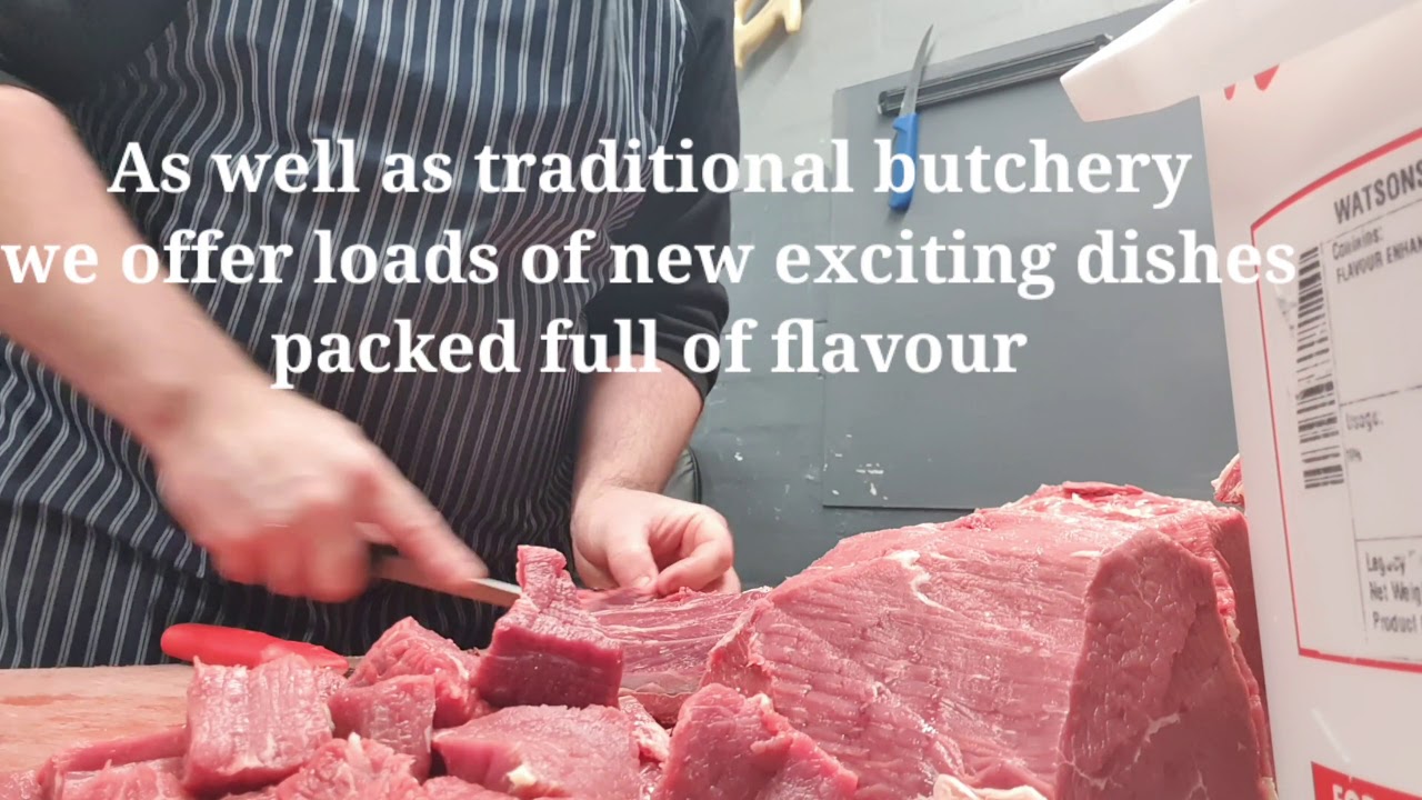 Dexter Beef, top rump break down.