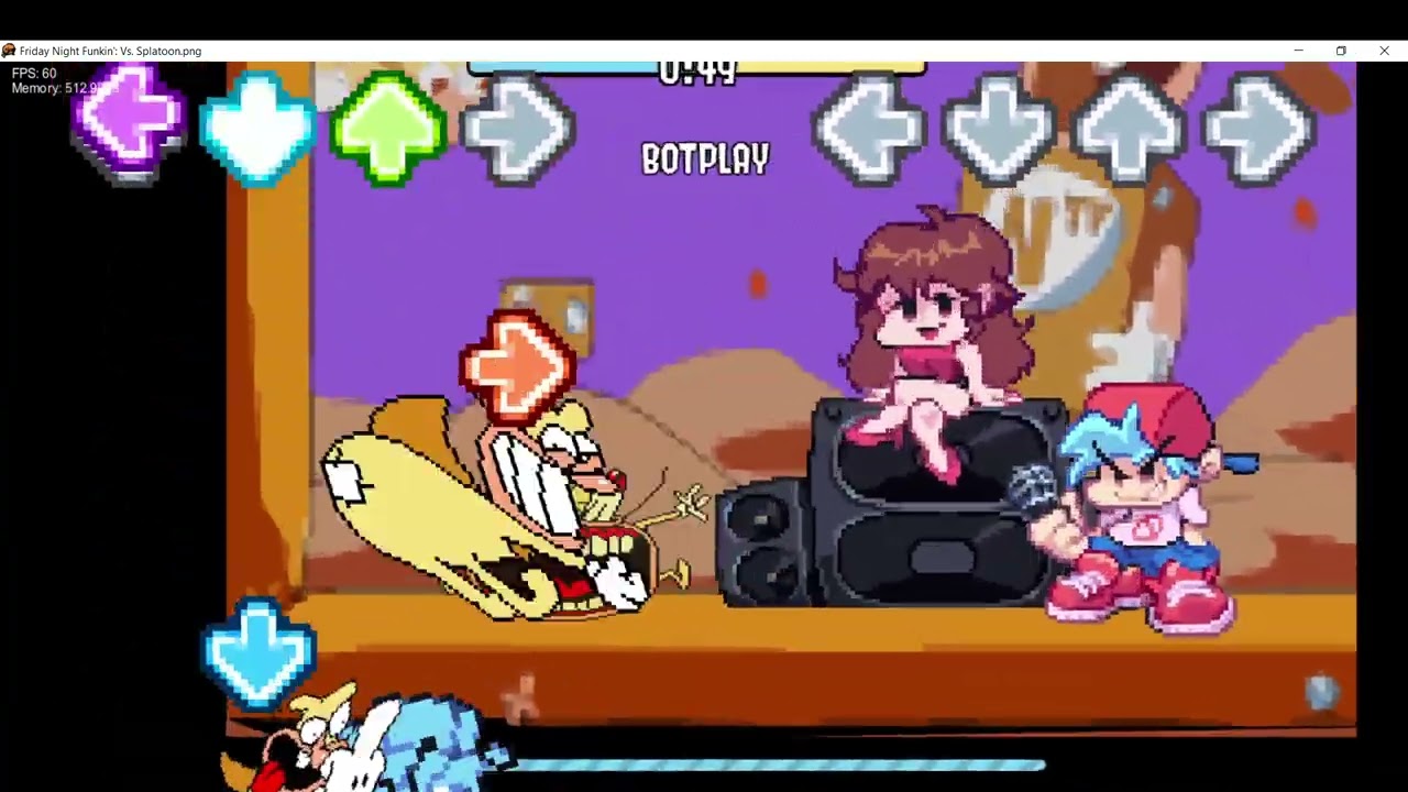 FNF Vs Splatoon.PNG: Hurry Pizza