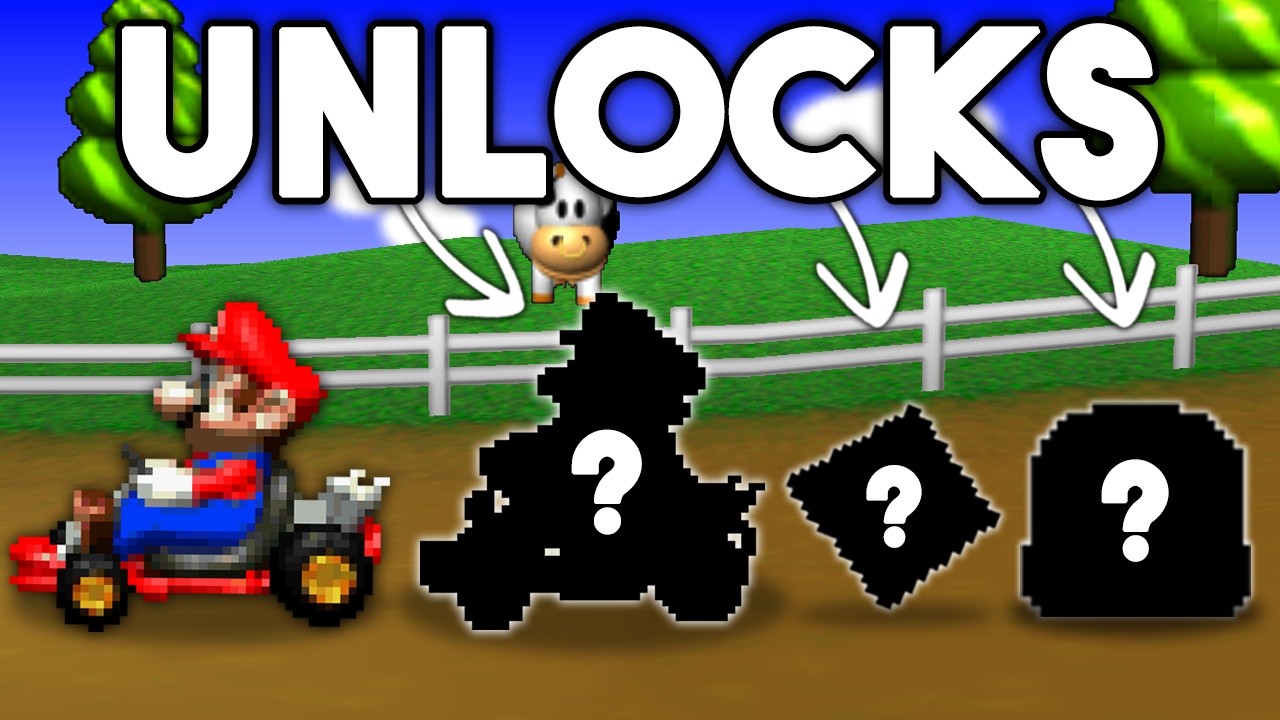 I tried the Mario Kart 64 Randomizer