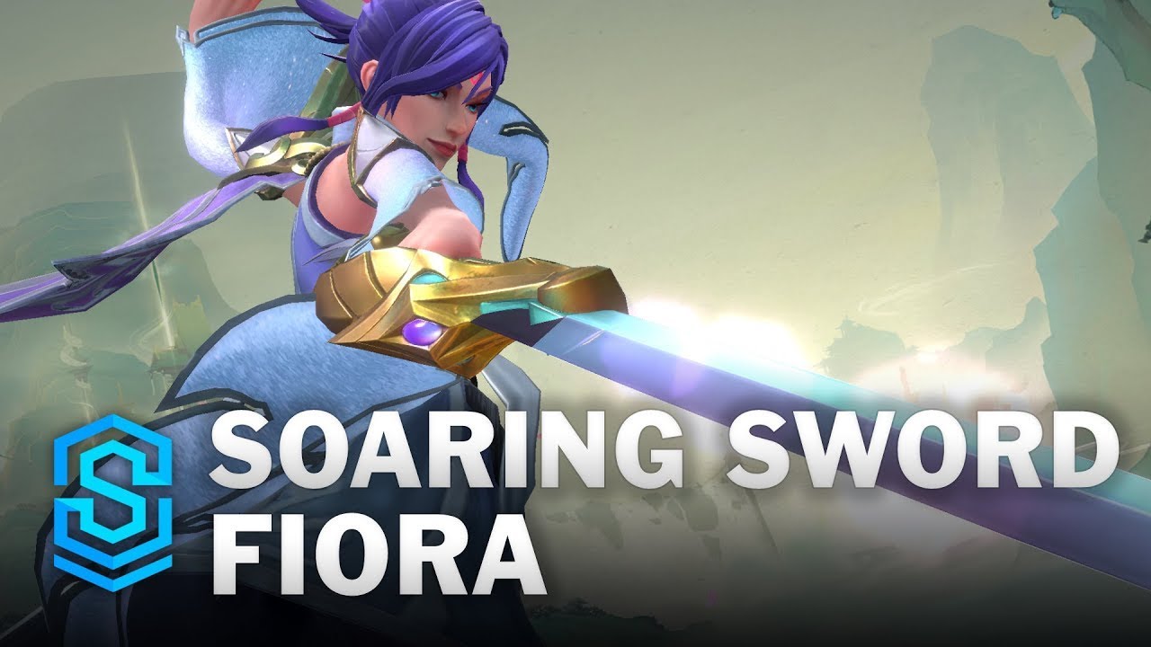 Soaring Sword Fiora Wild Rift Skin Spotlight