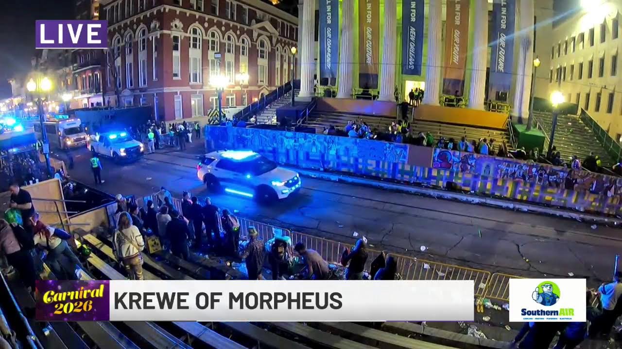 WATCH LIVE: Knights of Chaos, Knights of Babylon, and Krewe of Muses parades roll Uptown New Orleans