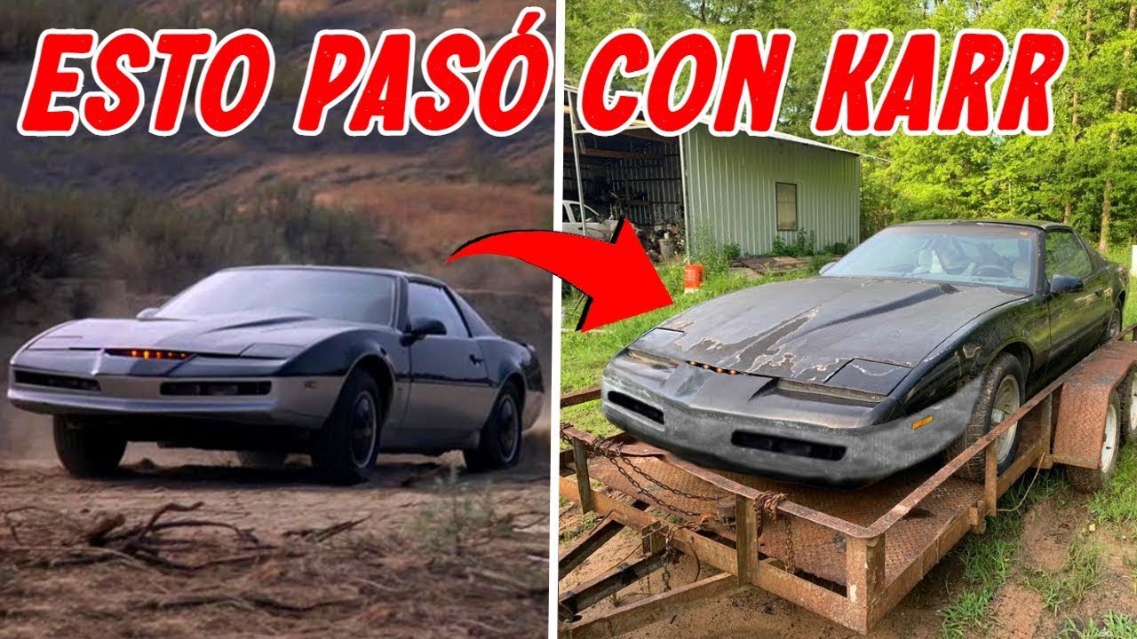 ¿Qué Pasó Con KARR, El Gemelo Malvado Del Auto Fantástico?