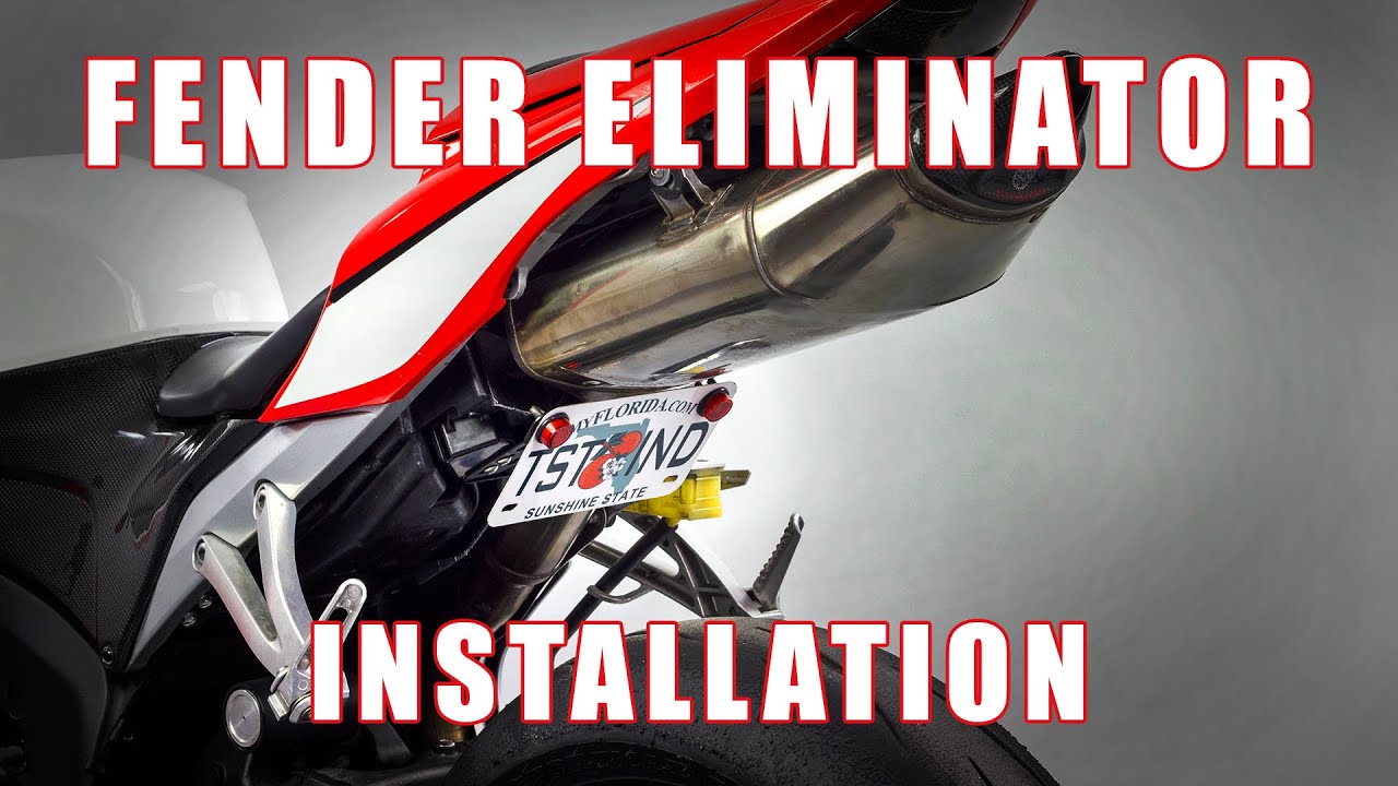 How to install Fender Eliminator on a 07-12 Honda CBR 600 RR by TST Industries