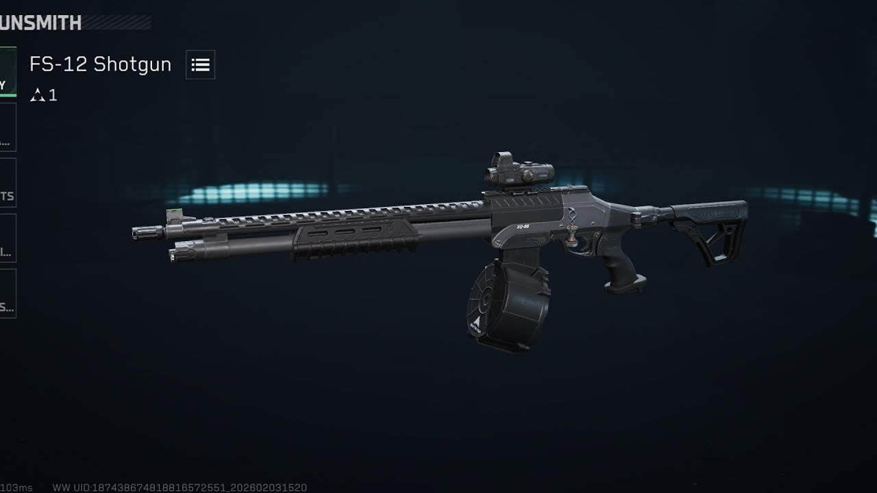 New FS-12 shotgun 49/6/12