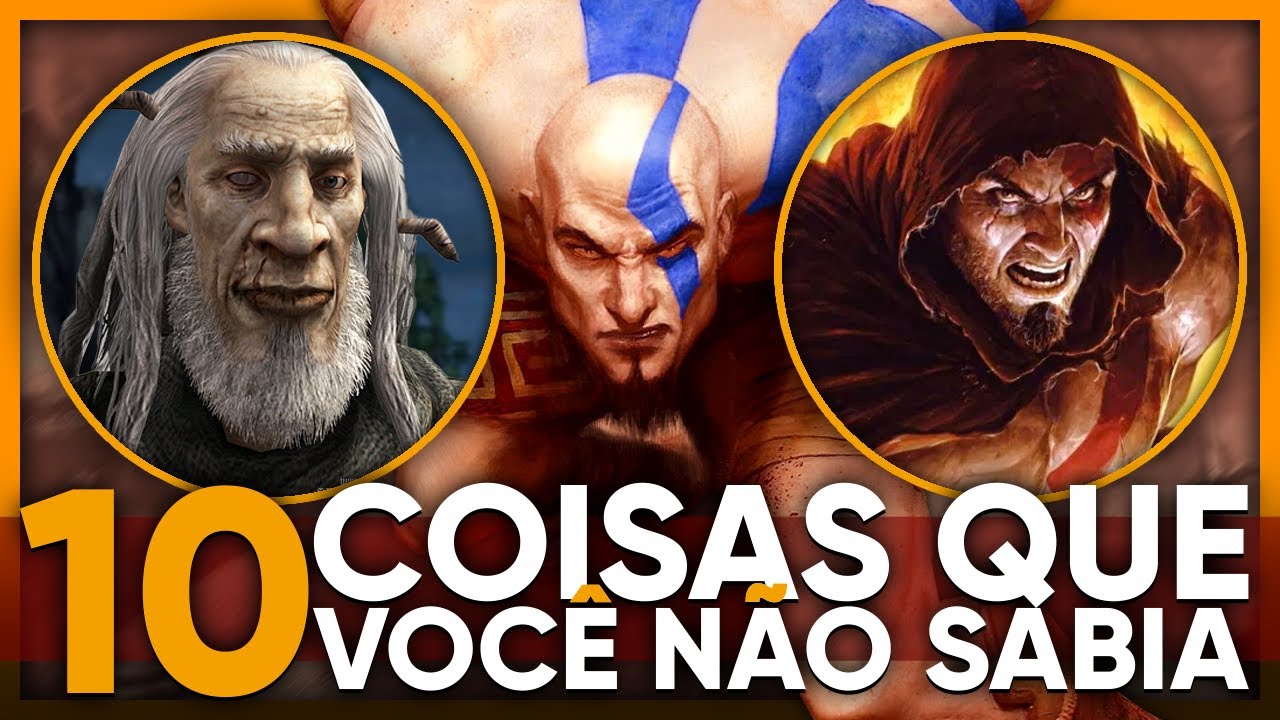 GOD OF WAR: 10 COISAS QUE VOCÊ TALVEZ NÃO SABIA SOBRE A SAGA