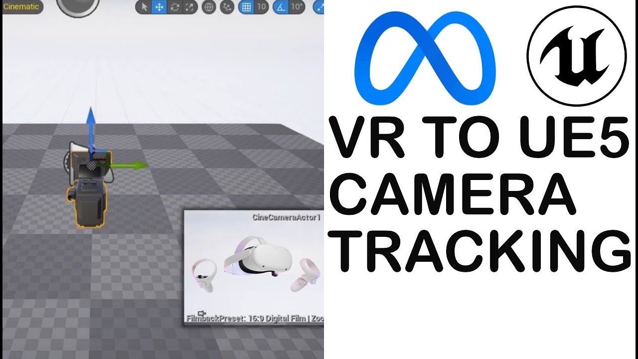 OCULUS VIRTUAL CAMERA TRACKING IN UNREAL ENGINE!! | TUTORIAL
