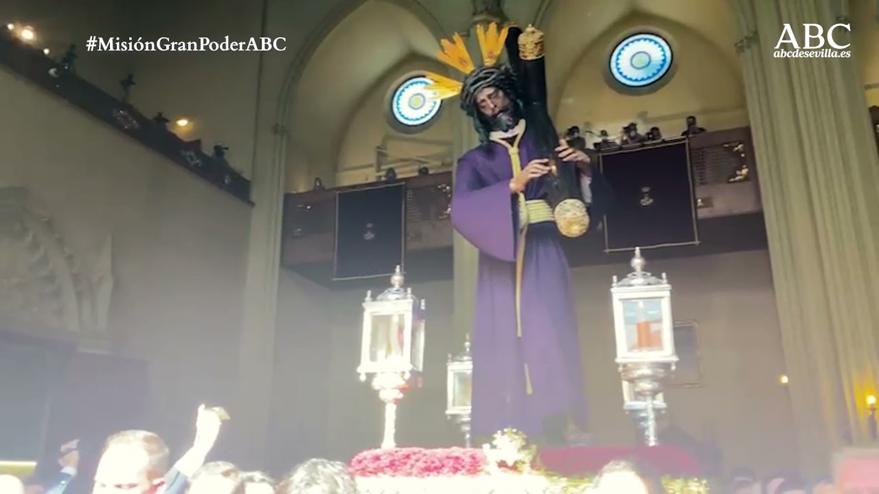 Saeta de José Valencia al Gran Poder en el santuario de los Gitanos