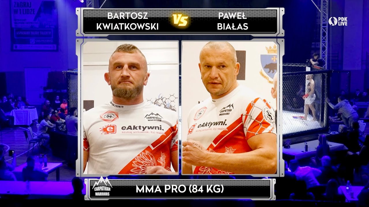 Carpathian Warriors XIII: Bartosz Kwiatkowski vs. Paweł Białas [CAŁA WALKA]