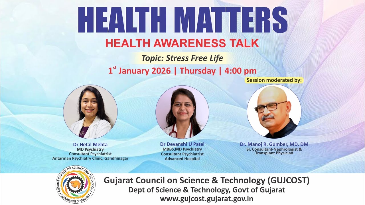 Mental health awareness talk by Dr Hetal Mehta ( psychiatrist)
