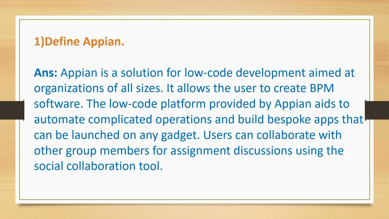 what is appian