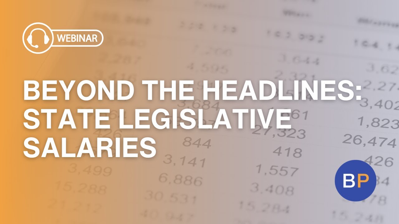 Beyond the Headlines: State Legislative Salaries