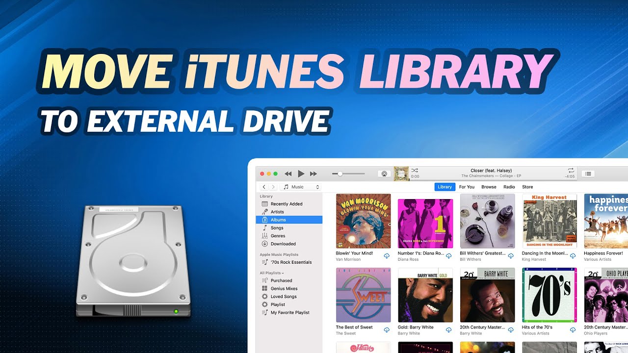 [2023] Как перенести медиатеку iTunes на внешний диск | Перенос музыки с iPhone