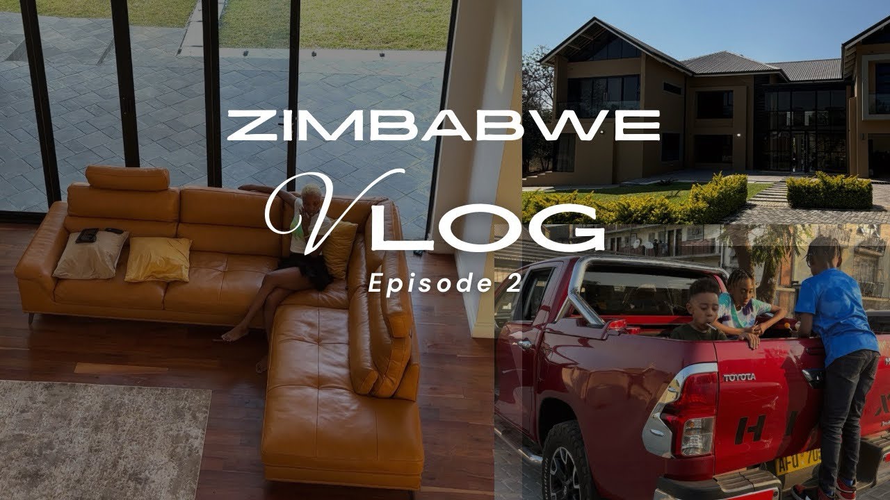 Zimbabwe Vlog Part 2: Mansion Tour, Caribbean Flavors & Mall Adventures