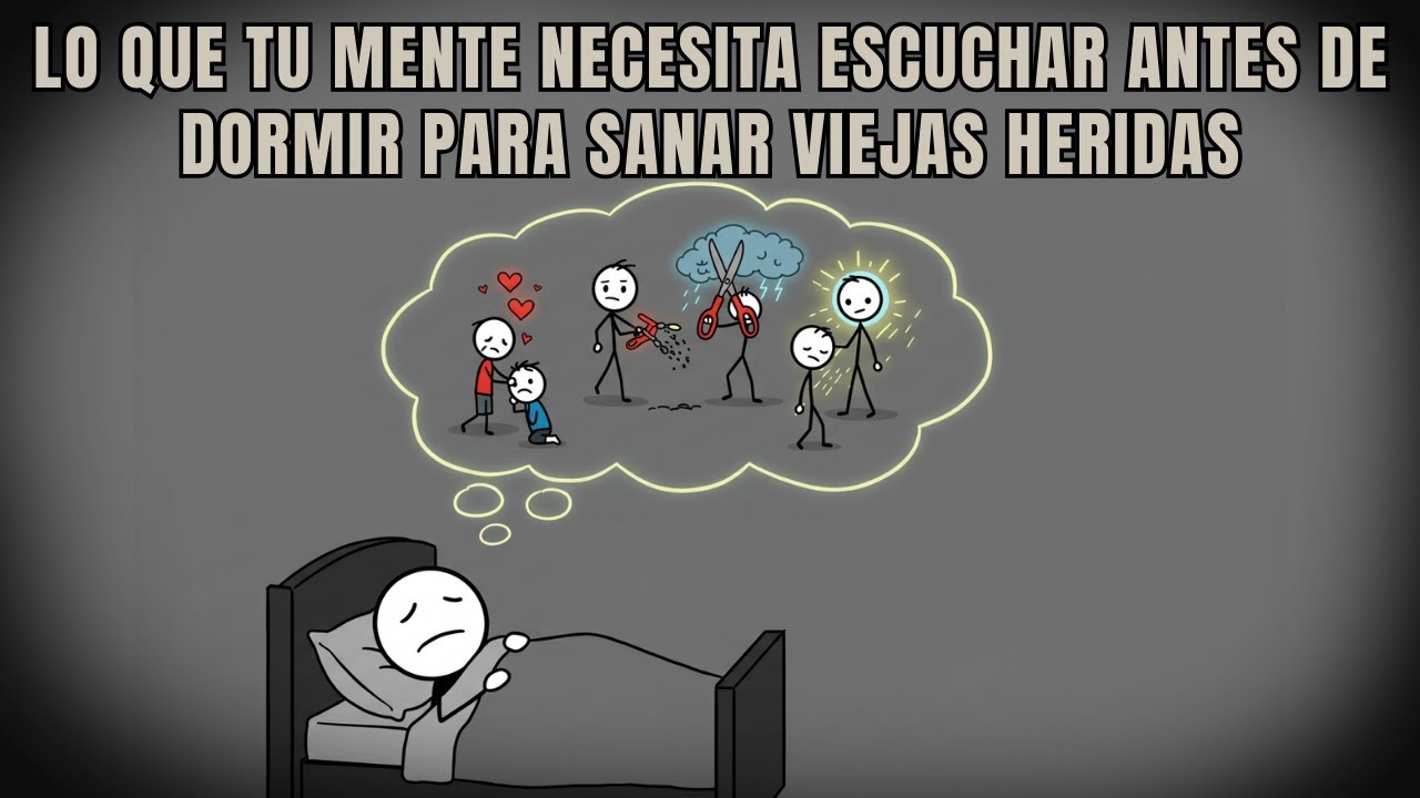 Lo que Tu Mente Necesita Escuchar Antes de Dormir para Sanar Viejas Heridas