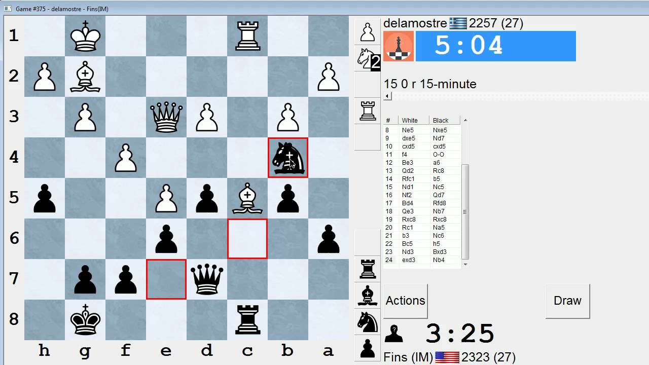 Standard Chess #91: delamostre vs. IM Bartholomew (Slav Defense)