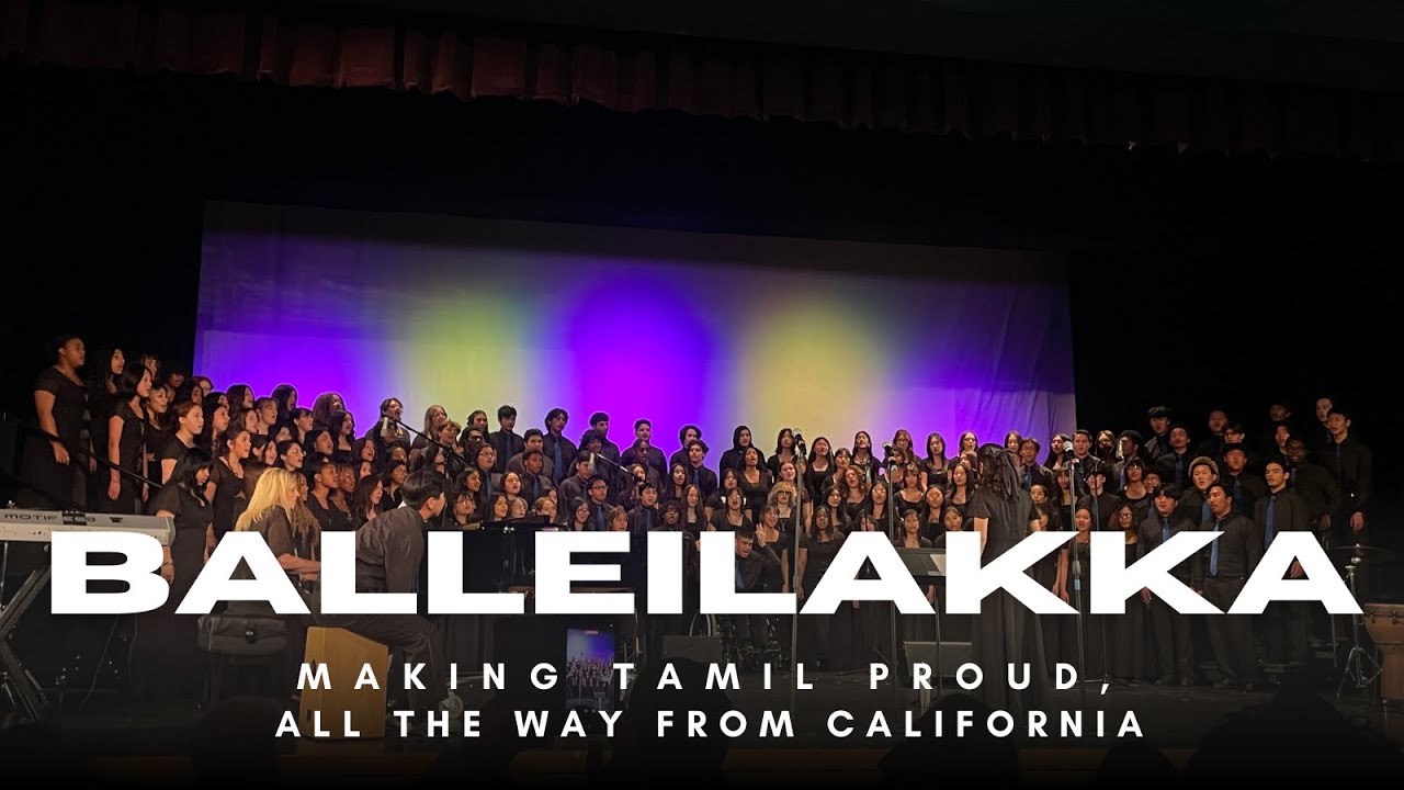 Balleilakka | Making Tamil proud in California | Tamilian Female soloist - Iris Christopher