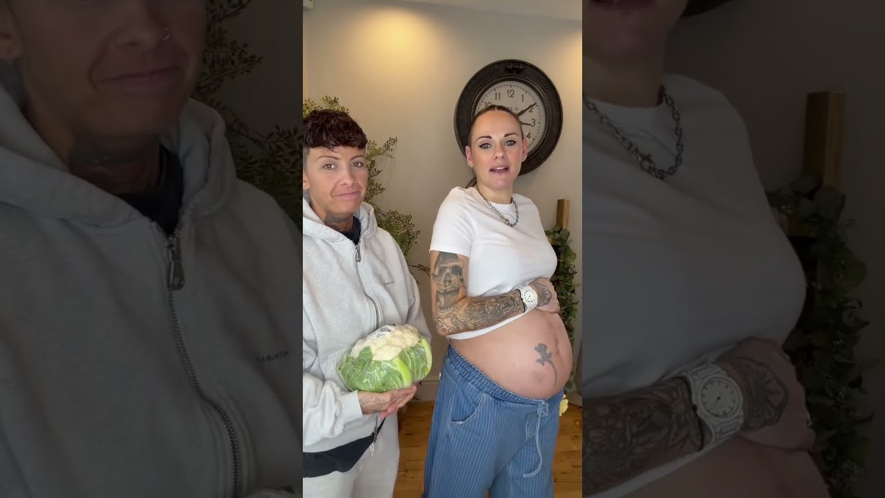Baby is the size of..How many mistakes did we make in this video? See if you can notice haha..