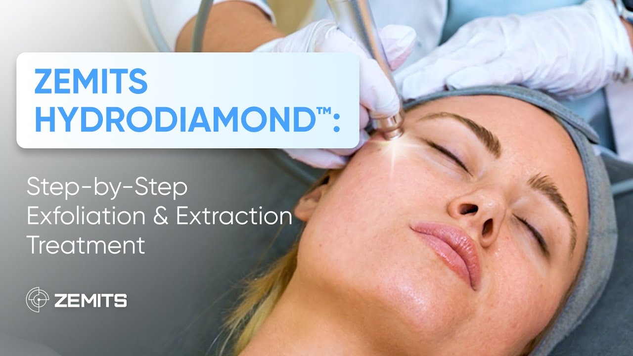 Zemits HydroDiamond™: Step-by-Step Exfoliation & Extraction Treatment