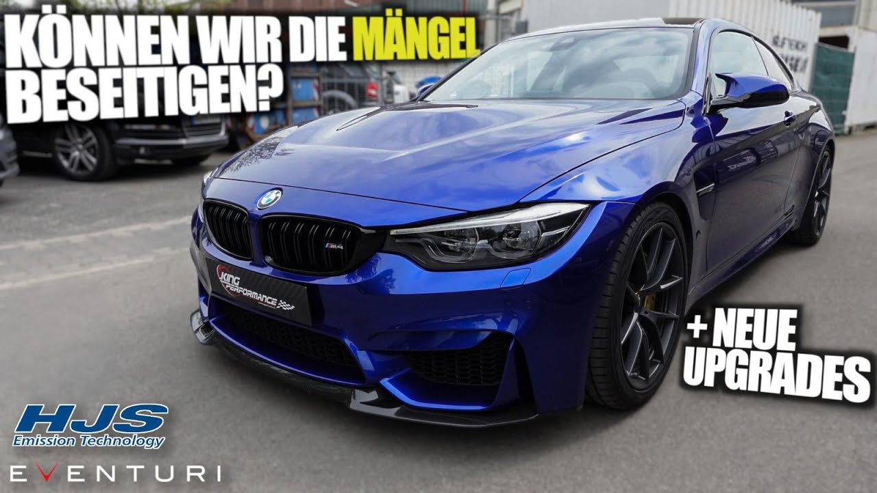 KNACKEN BEHEBEN Gewindefedern+ Stage 1 Software Bootmod3 passend für BMW M4 CS F82|100-200 km/h