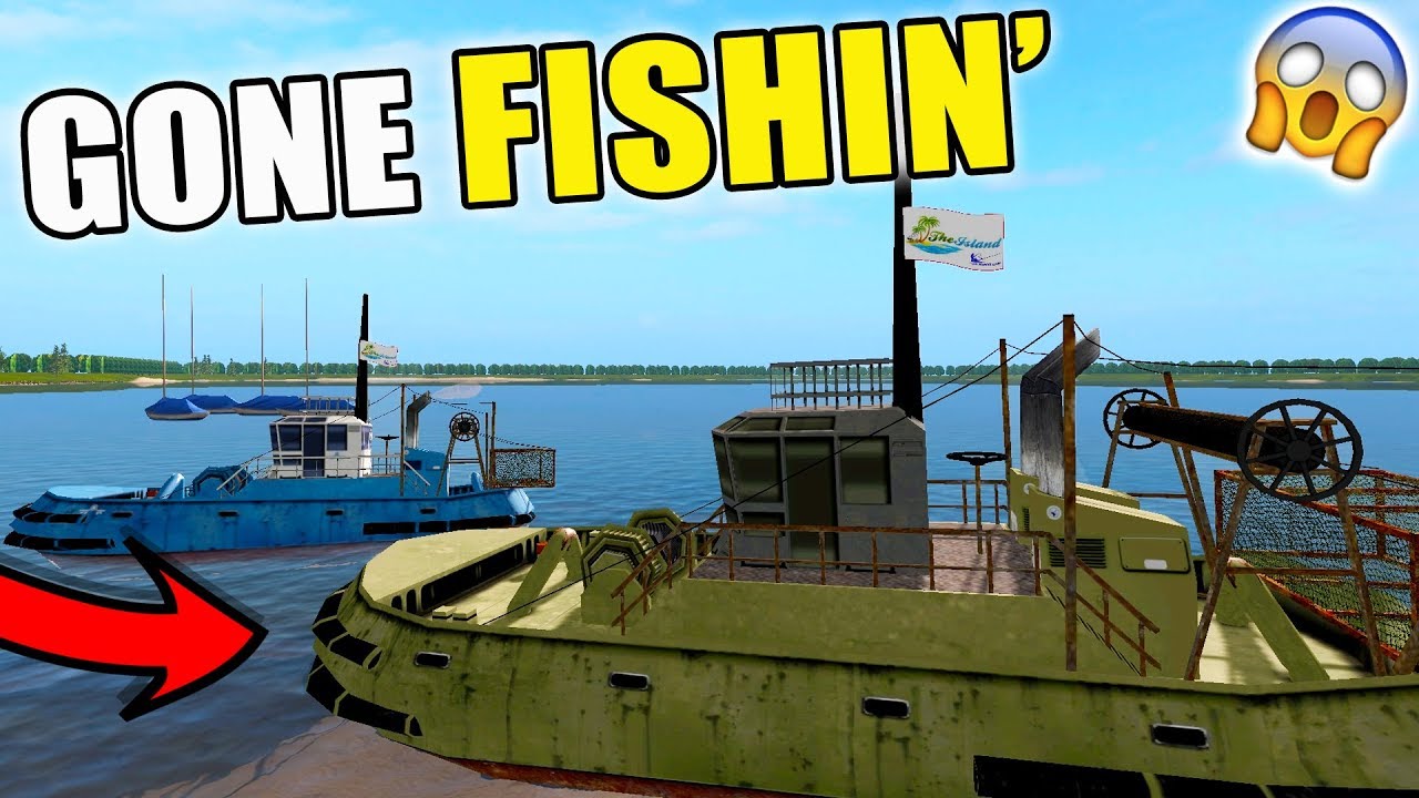 FISHING IN FARMING SIMULATOR? | FISHING BOAT + JET SKI