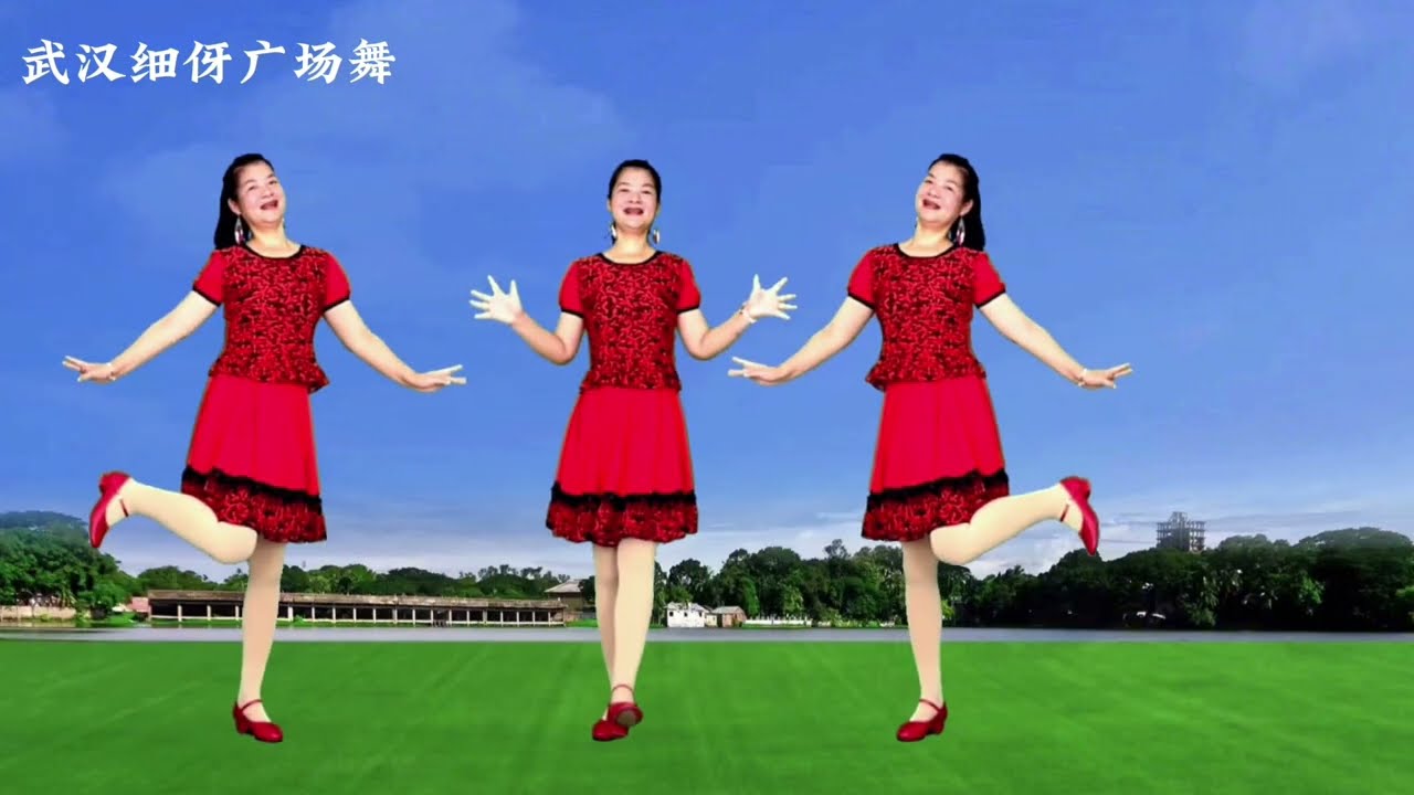 欢快的民族舞蹈《等妹来》完整版，武汉细伢正面演示附口令教学