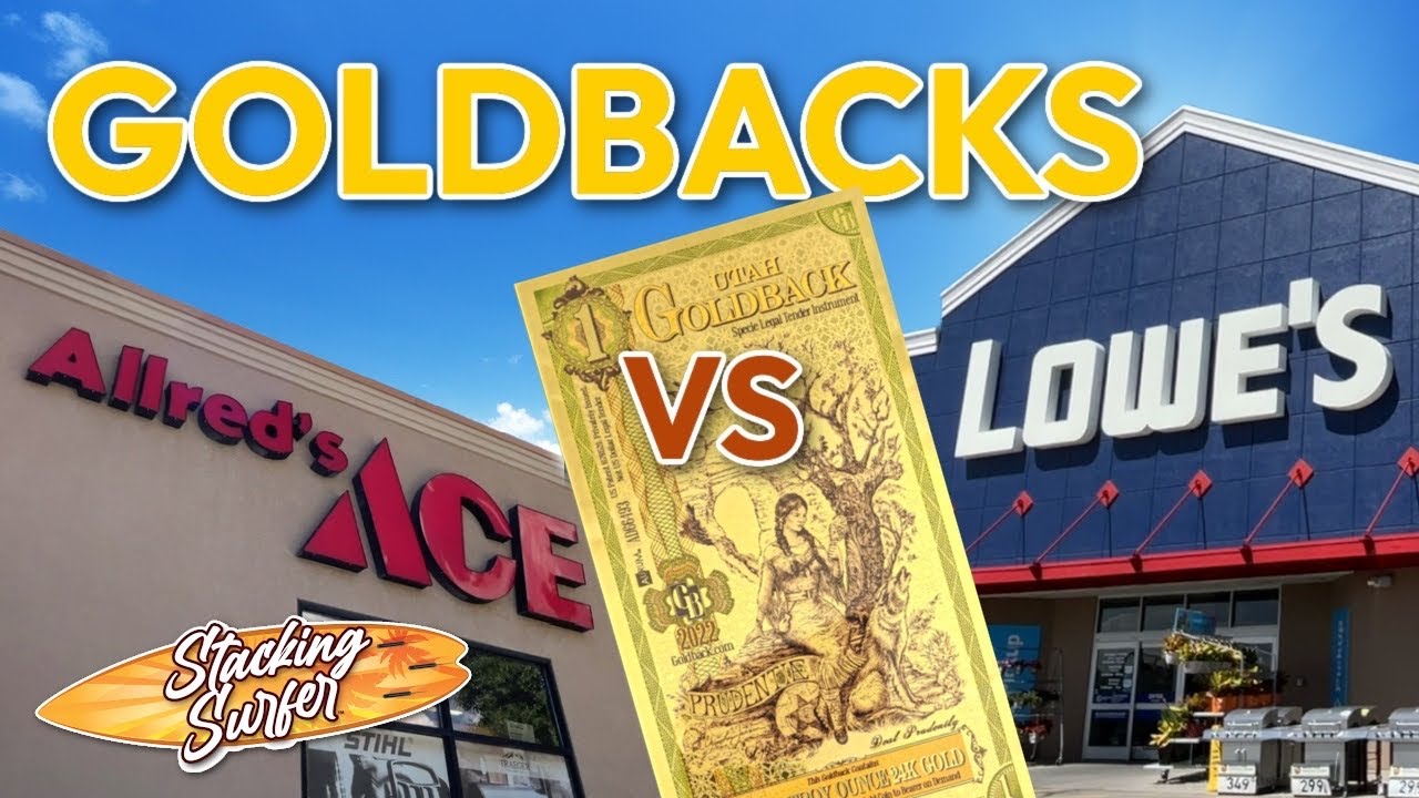 How do you Spend GoldBacks #money #goldbacks #gold