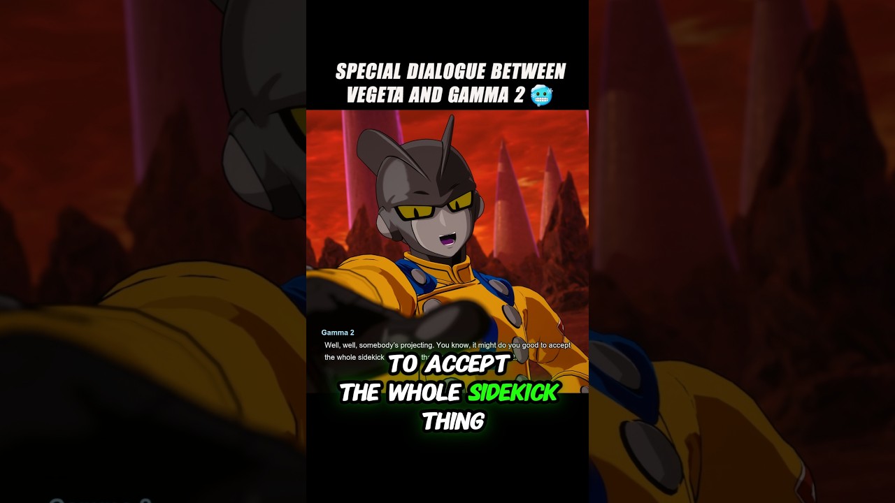 Специальный диалог между Вегетой и Гаммой 2 🤯 