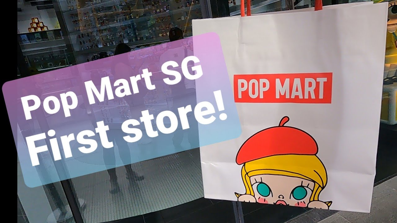 1st Official Pop Mart Store in Southeast Asia! Funan Mall, Singapore