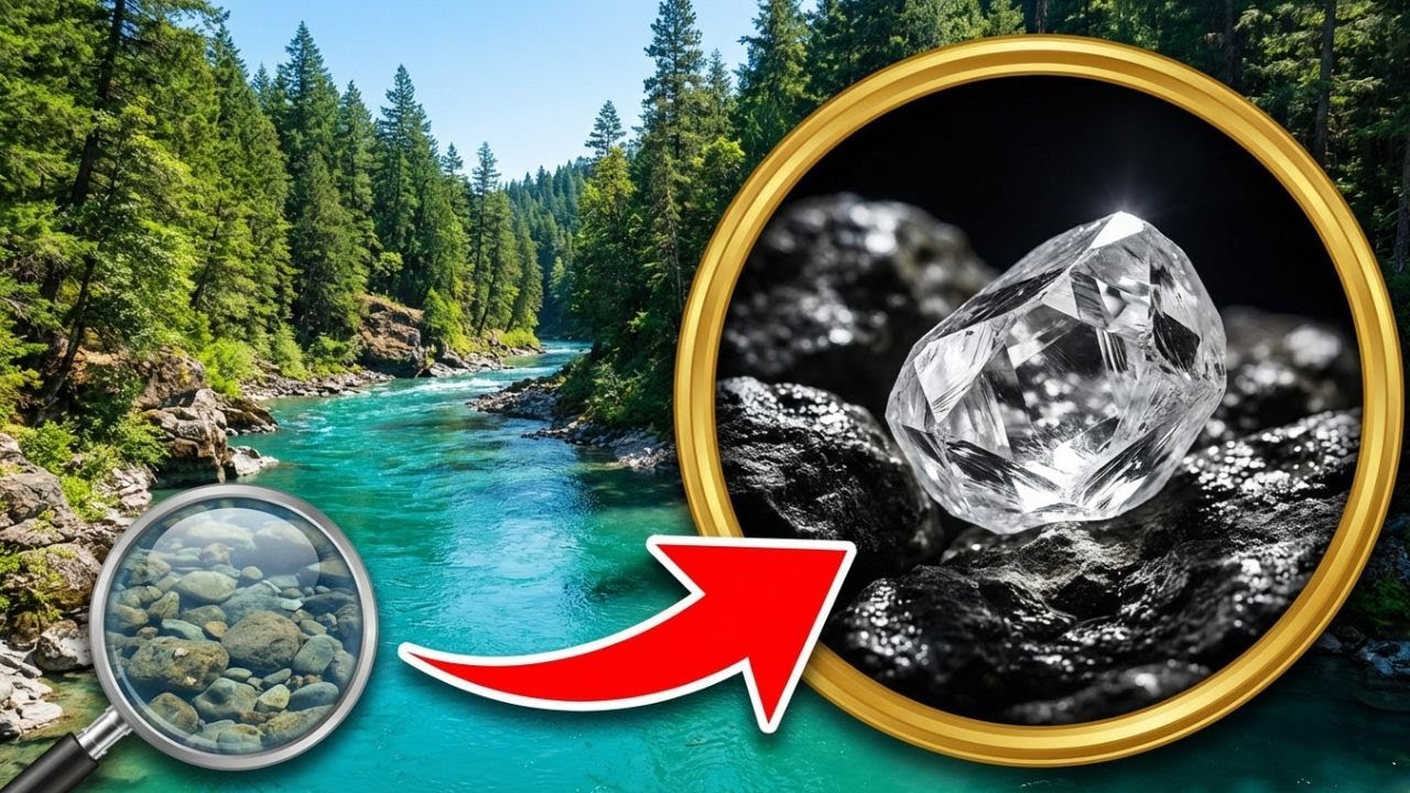 É ASSIM que você encontra PEDRAS PRECIOSAS em RIOS