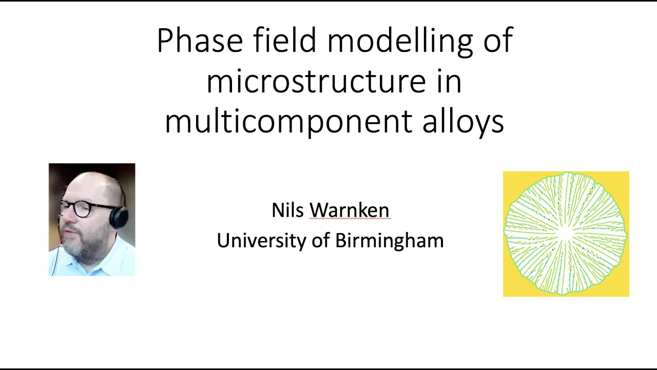 Phase field modelling of microstructure in multicomponent alloys