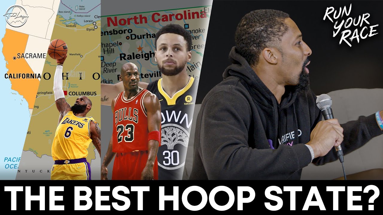 Which STATE breeds the best hoopers ? North Carolina, LA or Ohio | Run Your Race | Spencer Dinwiddie