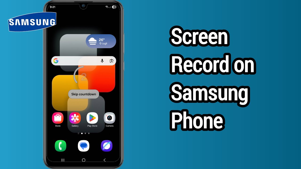 How to Screen Record on Samsung Phone