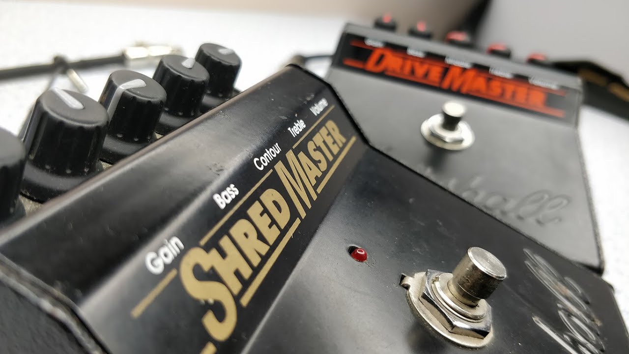 Marshall Shredmaster and Drivemaster - Bass Reviews