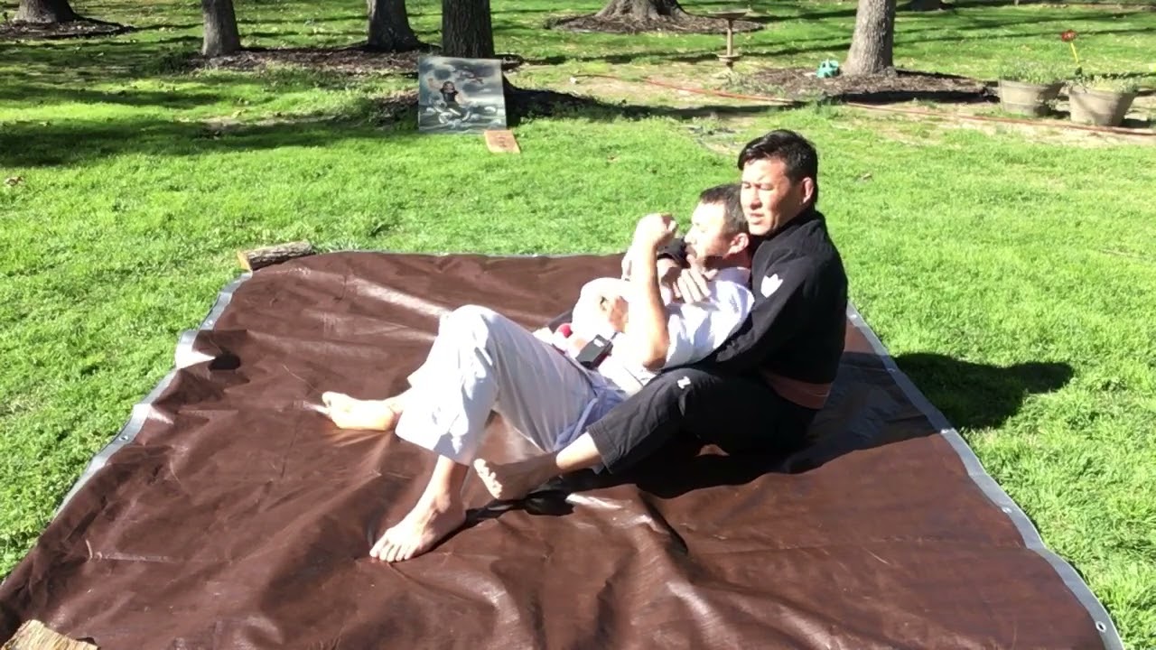 Isshinryu VS jiujitsu! Self defense!