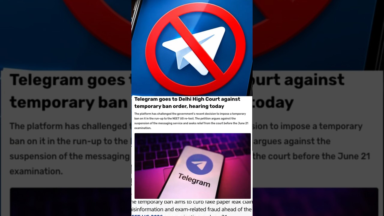 Exam Paper Leak, ಅದ್ಕೆ Telegram Ban...