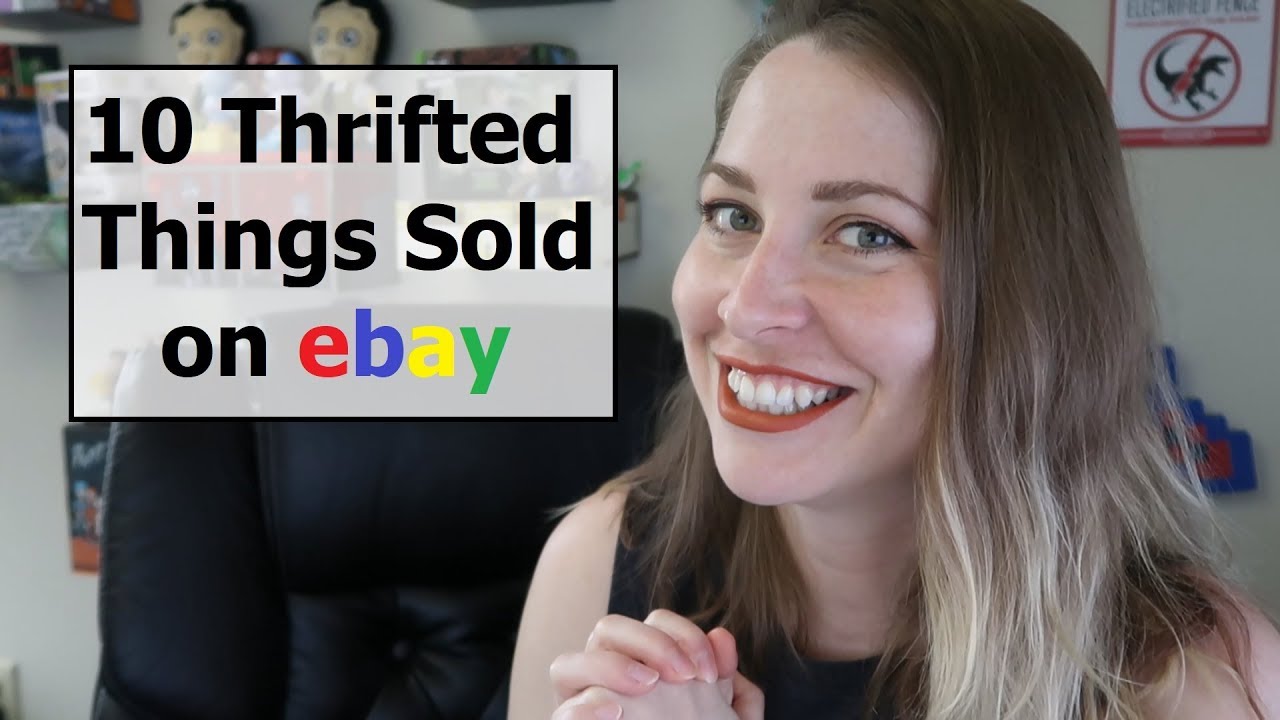 Ten Thrifted Things That Sold in April on eBay