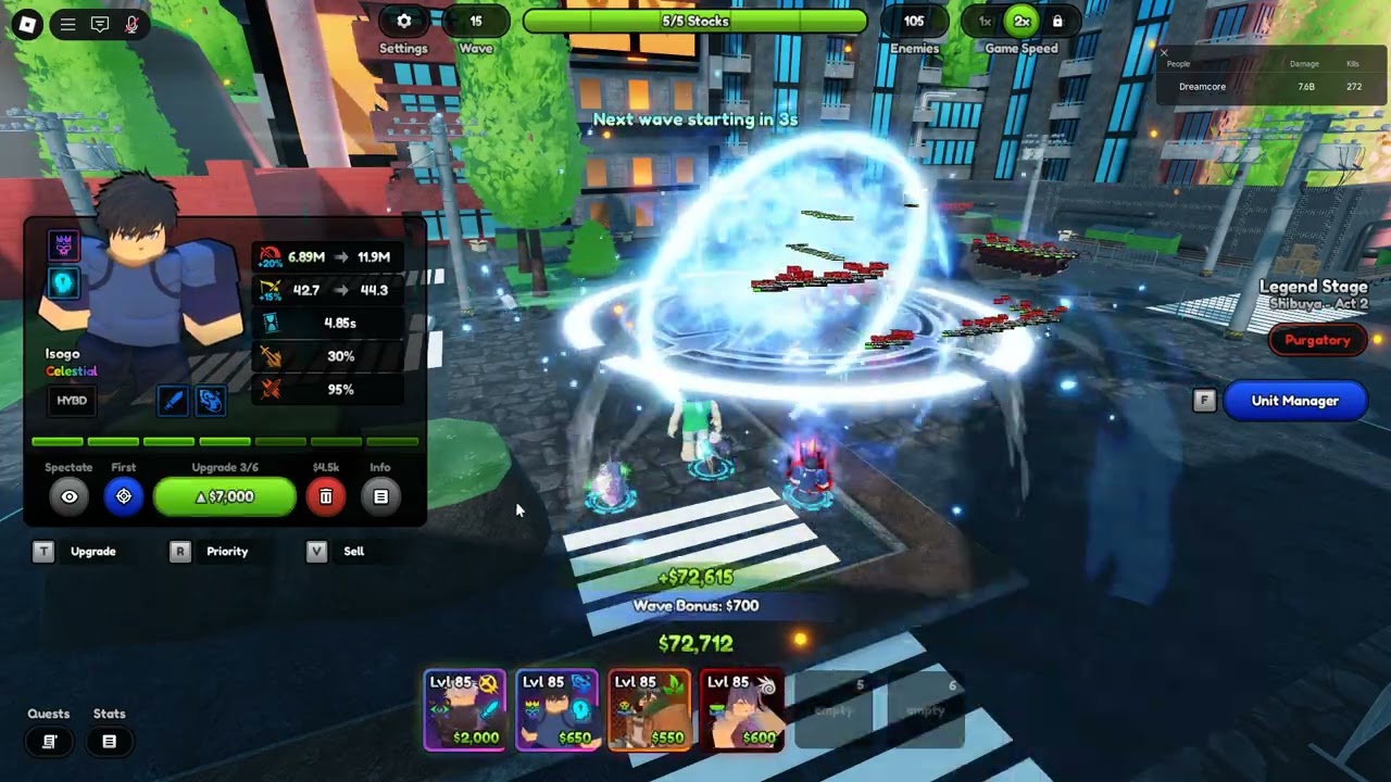 HOW TO EASILY SOLO SHIBUYA LEGEND STAGE ACT 2 FOR CURSED ESSENCE!