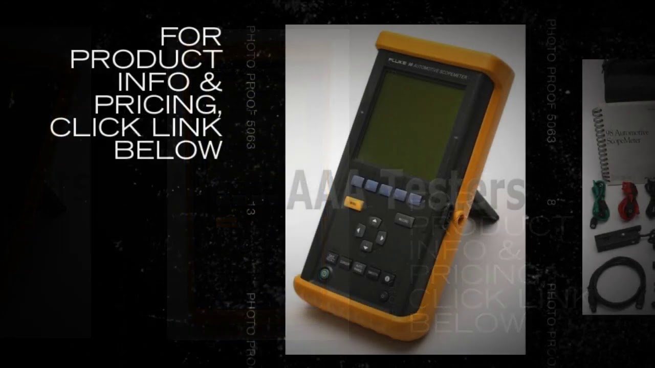 Fluke 98 Automotive Dual Channel Scopemeter
