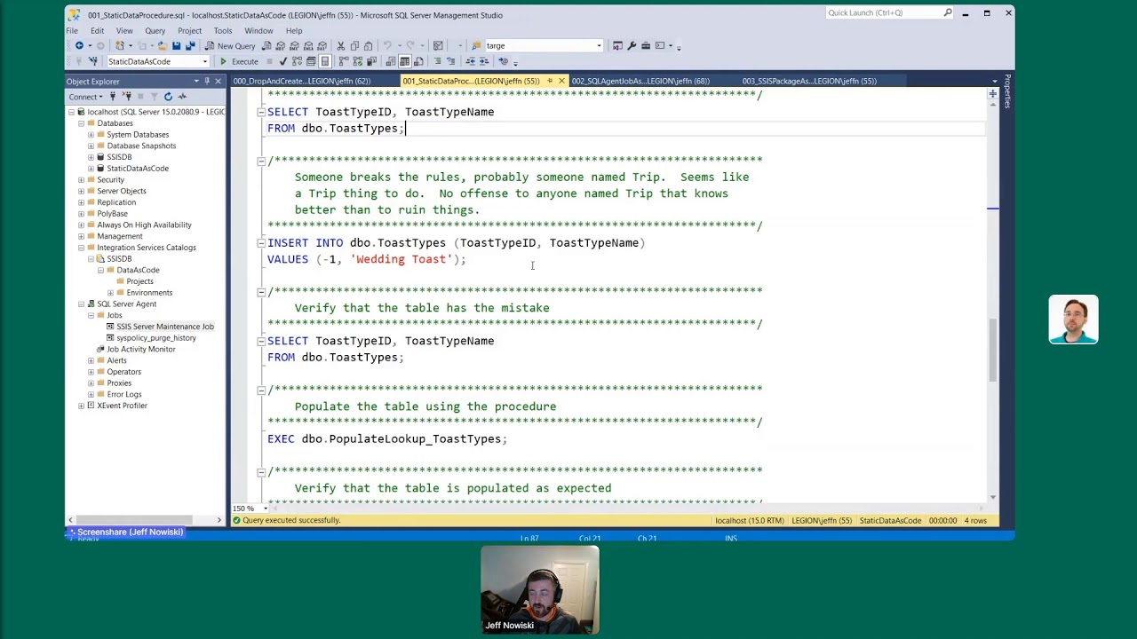 Storing Data as Code by Jeff Nowiski