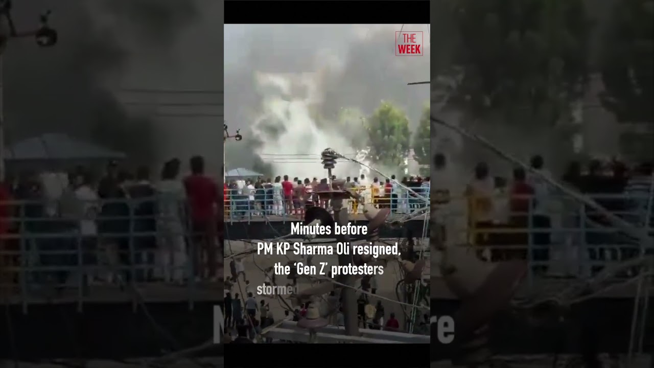 Nepal protests | Parliament building set on fire by 'Gen Z' protesters