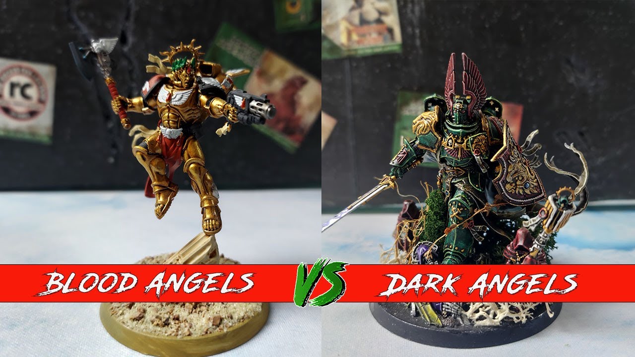 Blood Angels v Dark Angels - 10th edition Warhammer 40k Battle Report