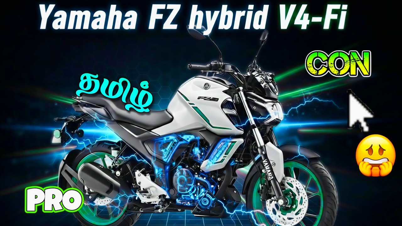 New Yamaha FZ V4 Hybrid வாங்கலாமா? Pros & Cons | Detailed Review Tamil! (70+ Kmpl-ah?)